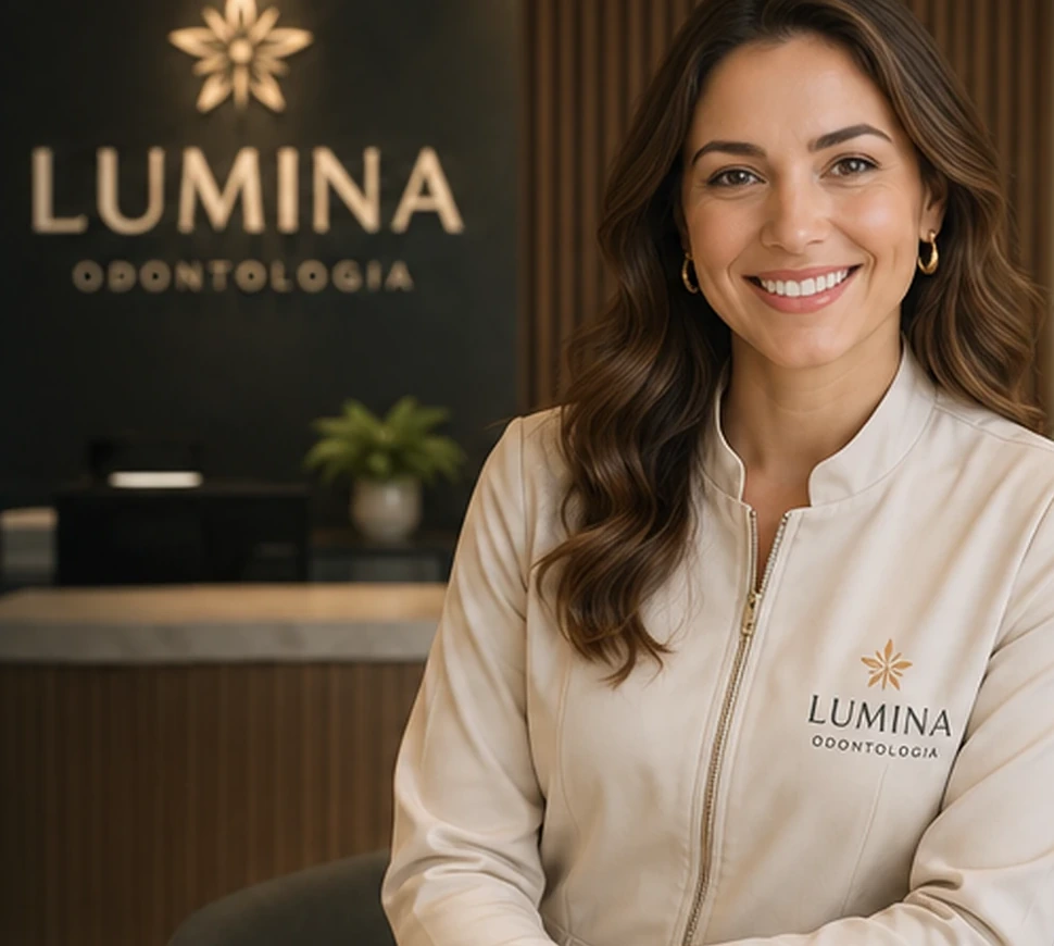 Ambiente contemporâneo da Clínica Lumina